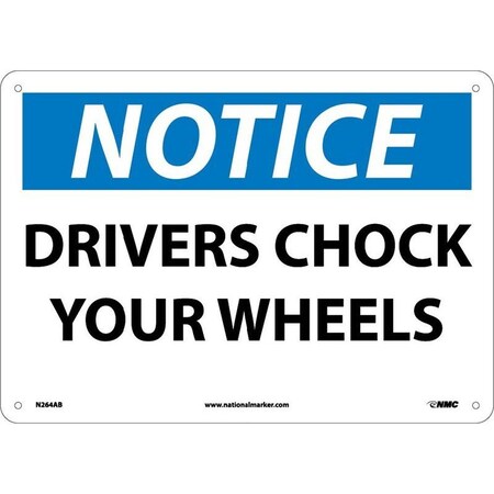 Nmc NOTICE, DRIVERS CHOCK YOUR, N264AG N264AG